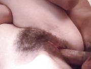 Busty and hairy amateur girlfriend anal with cum