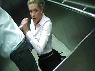 Fucking in an elevator