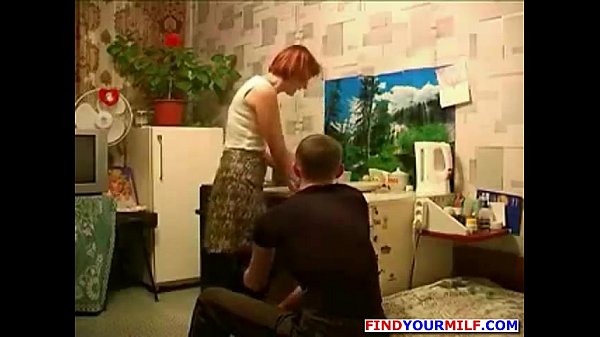 Russian Readhead Mature Mother and Son - 18 min
