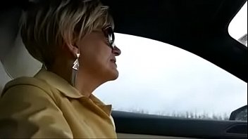 Hot granny milf from hotpornocams.com gives head in public - 8 min