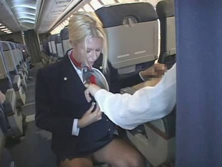 Real Stewardess Blowjob - Uniform porn