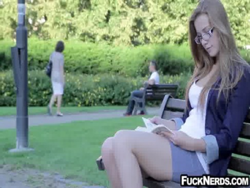 Smart girls in glasses need to fuck too